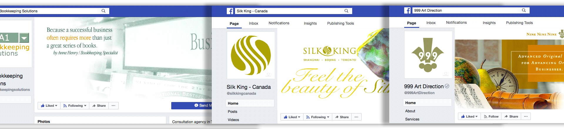 We apply your Brand to your Social Media Channels too.